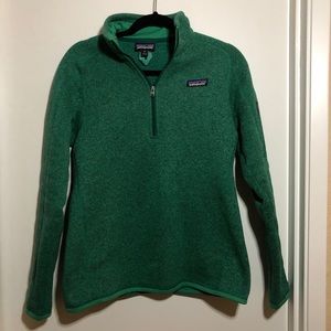 Patagonia Green Quarter-Zip “Better Sweater”
